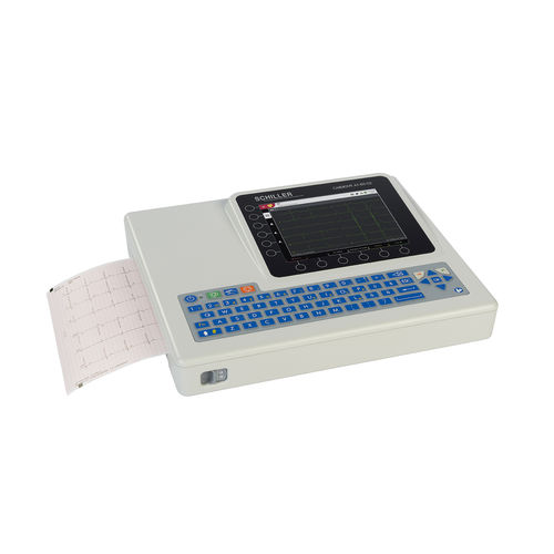 静息心电图仪 - CARDIOVIT AT-102 G2 - SCHILLER/席勒 - 压力测试 / 12通道 / 数字