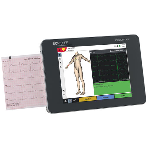 静息心电图仪 - CARDIOVIT FT-1 - SCHILLER/席勒 - 12通道 / 数字 / 平板电脑