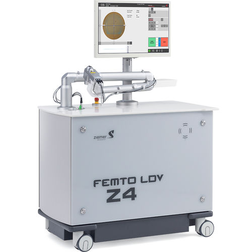 抗微生物感染眼科手术激光仪 - FEMTO LDV Z4  - Ziemer Group - 晶质 / 推车式 / 飞秒