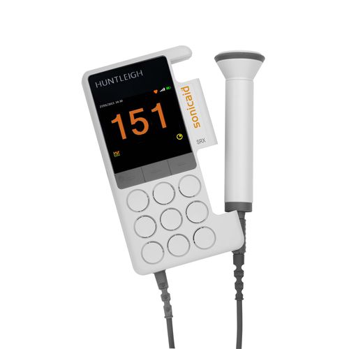 多普勒胎心仪 - Sonicaid®SRX - Huntleigh Healthcare/亨特立 - 袖珍型 / 带心率仪