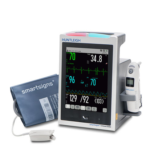 便携式生命体征监护仪 - Smartsigns® SC500 - Huntleigh Healthcare - 紧凑型 / 推车式 / TEMP