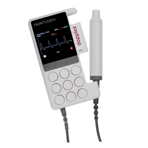 袖珍型多普勒检测仪 - Dopplex® DMX - Huntleigh Healthcare/亨特立 - 带心率仪 / 带ECG监护仪