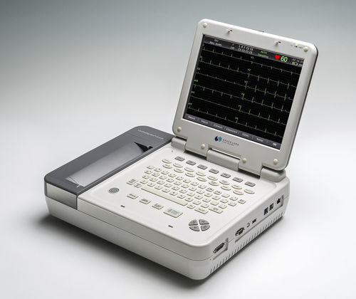 静息心电图仪 - CardioExpress SL12A - Spacelabs Healthcare/太空实验室 - 12通道 / 数字 / 带打印机