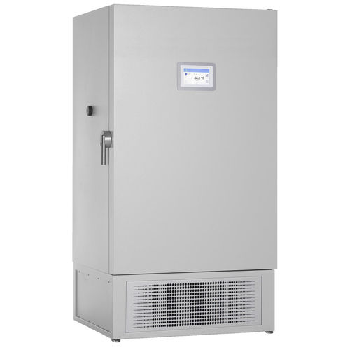 实验室冷冻柜 - ULTRAFREEZER 600 - Fiocchetti Scientific - 带滑轮 / 单门 / 不锈钢