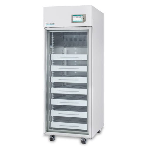 血库冰箱 - EMOTECA 700 TOUCH - Fiocchetti Scientific - 橱柜式 / 单门 / 带玻璃门