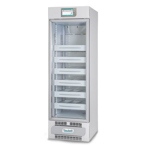 血库冰箱 - EMOTECA TWIN 400 TOUCH - Fiocchetti Scientific - 橱柜式 / 单门 / 带玻璃门