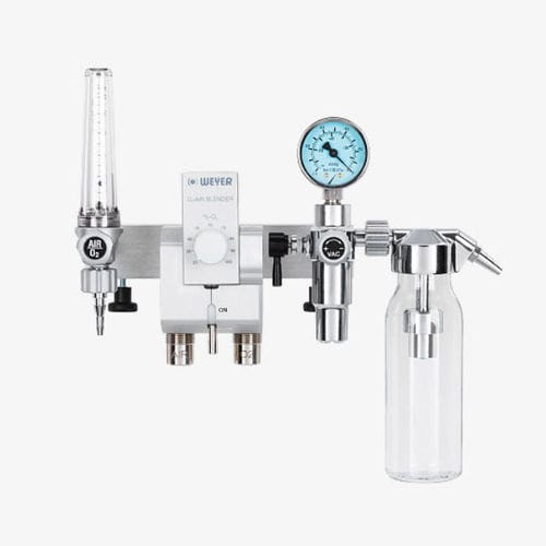 病人通气气体混合器 - REANIMAT®-O2-Blend - Weyer - 氧气 / 空气 / 管道流量计