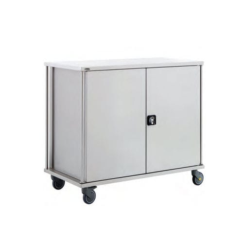 干净带行李架推车 - 40655 - Üzümcü Medical Devices - 医院用 / 双门 / 单层
