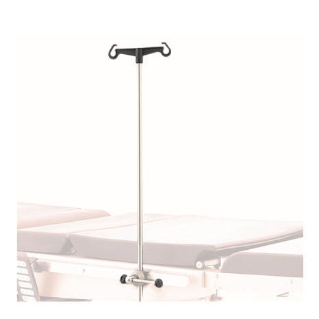 轨道输液架 - OM-110 - Üzümcü Medical Devices - 2 个钩子 / 手术台 / 可调高度