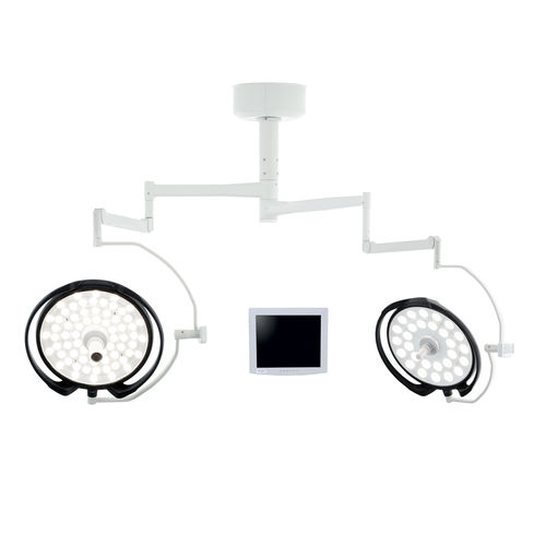 吊顶无影灯 - DL-62CMW - Üzümcü Medical Devices - LED / 2臂式 / 96