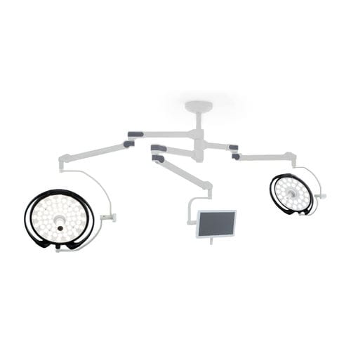 吊顶无影灯 - DL-62CM - Üzümcü Medical Devices - LED / 三臂 / 96