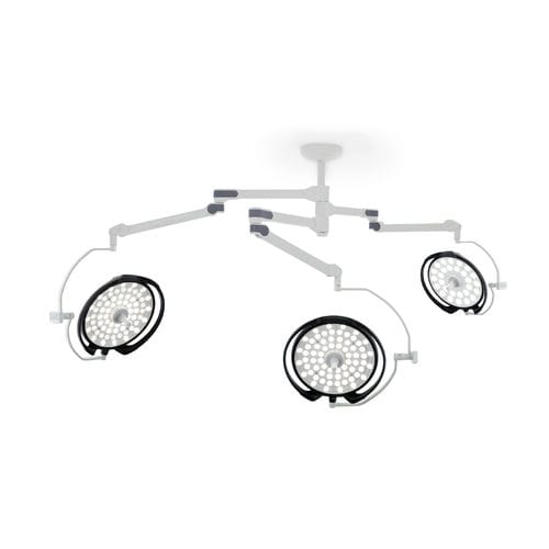 吊顶无影灯 - DL-662D - Üzümcü Medical Devices - LED / 三臂 / 96