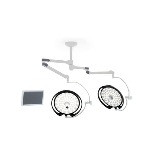 吊顶无影灯 - DL-66CM - Üzümcü Medical Devices - LED / 三臂 / 96
