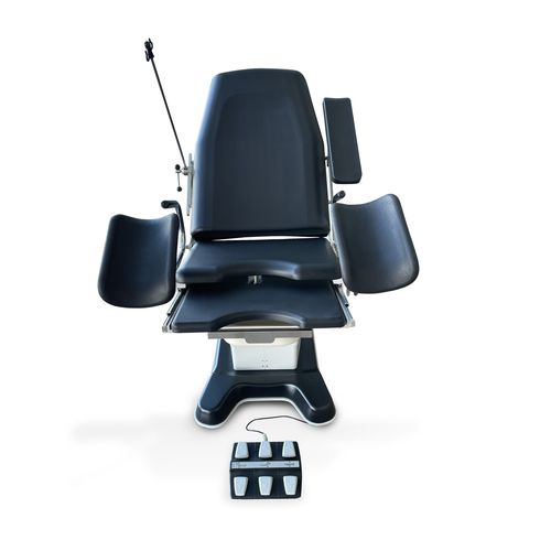 妇科检查床 - JM-4F - Üzümcü Medical Devices - 成人 / 电动 / 可调高度