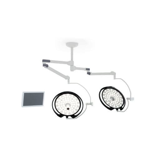吊顶无影灯 - DL-66CMW - Üzümcü Medical Devices - LED / 2臂式 / 96