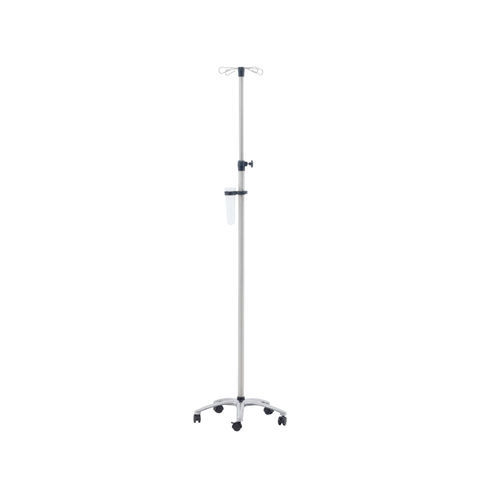 带滑轮输液架 - 10315 - Üzümcü Medical Devices - 4 个钩子 / 不锈钢