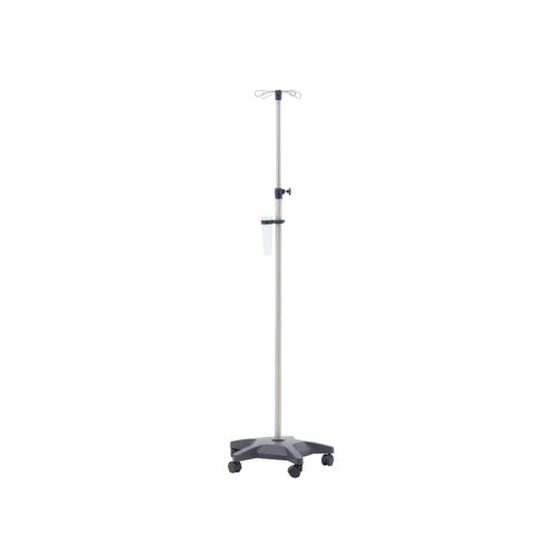 带滑轮输液架 - 10310 - Üzümcü Medical Devices - 4 个钩子 / 不锈钢