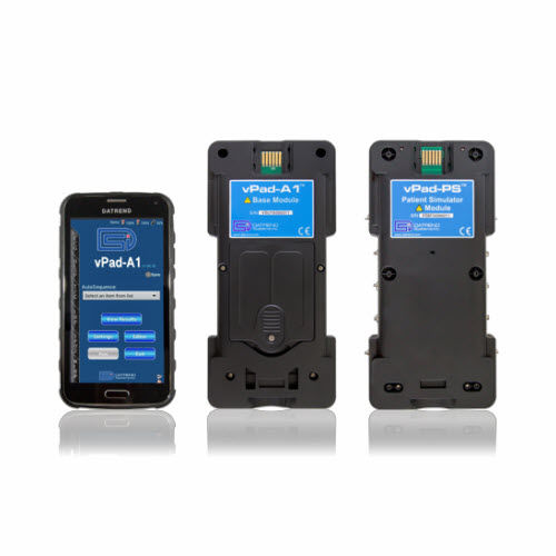 多参数模拟病人 - vPad-PS - Datrend Systems - 重症监护 / 心律失常 / 显示器