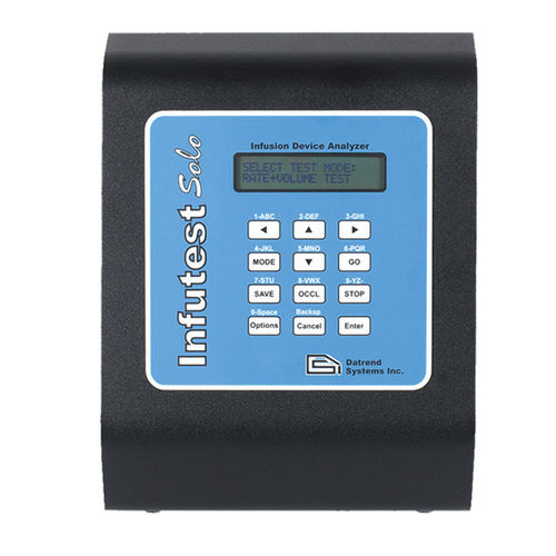 输液泵测试仪 - Infutest Solo - Datrend Systems - 便携式