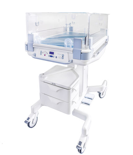 带收纳新生儿保温灯 - Lifetherm 2000 - Löwenstein Medical - 滑轮