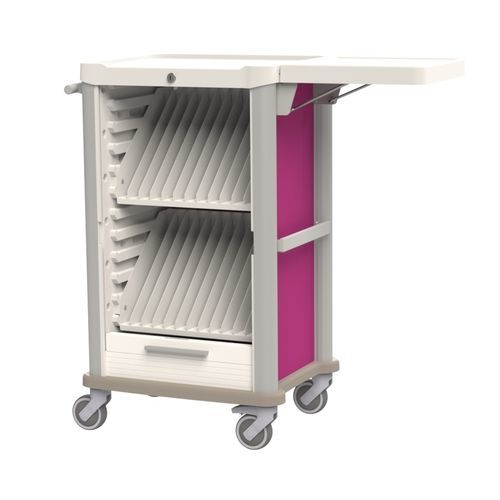 医院用推车 - Eolis® COMPACT - VILLARD MÉDICAL - 医用 / 用于病历 / 塑料