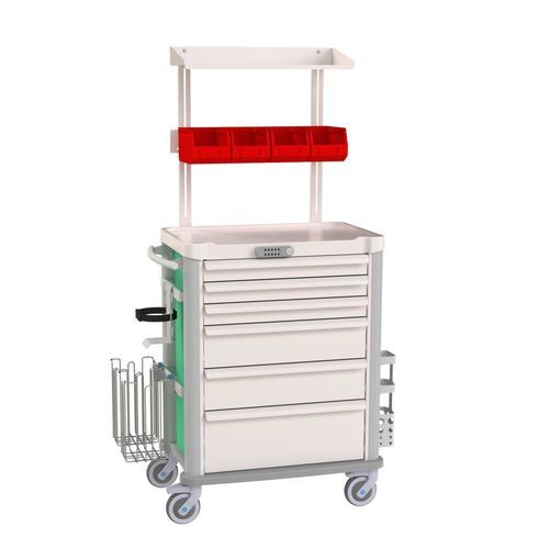 麻醉推车 - Eolis® - VILLARD MÉDICAL/维拉德 - 用于手术室 / 医院用 / 不锈钢
