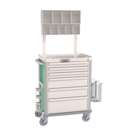 麻醉推车 - Eolis® - VILLARD MÉDICAL - 运输 / 垃圾桶 / 存储