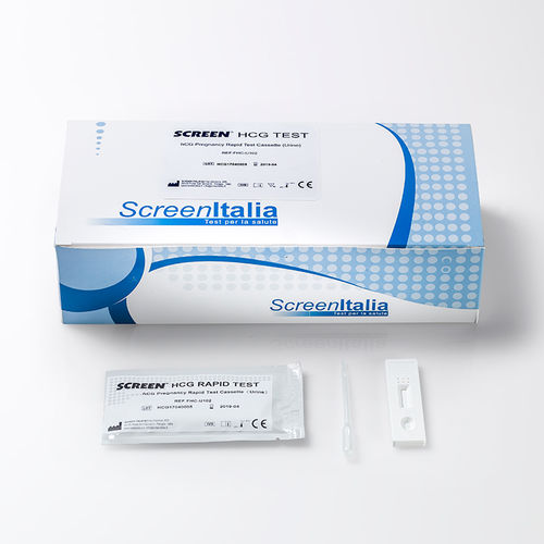 妊娠快速诊断检测 - SC-0425-40 - SCREEN ITALIA - hCG / 尿液 / 免疫色谱法
