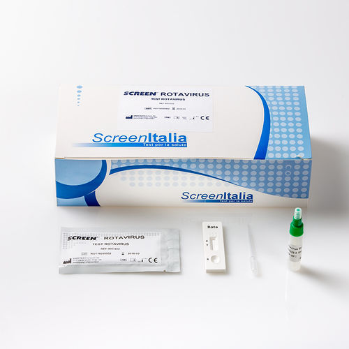 质量控制快速诊断检测 - SC-0692-25 - SCREEN ITALIA - 轮状病毒 / 粪便 / 免疫色谱法