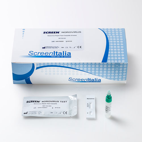质量控制快速诊断检测 - SC-0678-25 - SCREEN ITALIA - 诺瓦克病毒 / 粪便 / 免疫色谱法