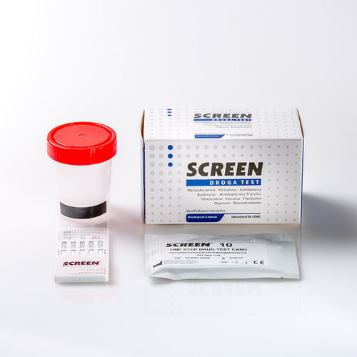药物检出快速诊断检测 - 927972327 - SCREEN ITALIA - 苯二氮类药物 / 脱氧麻黄碱（冰毒） / 可卡因