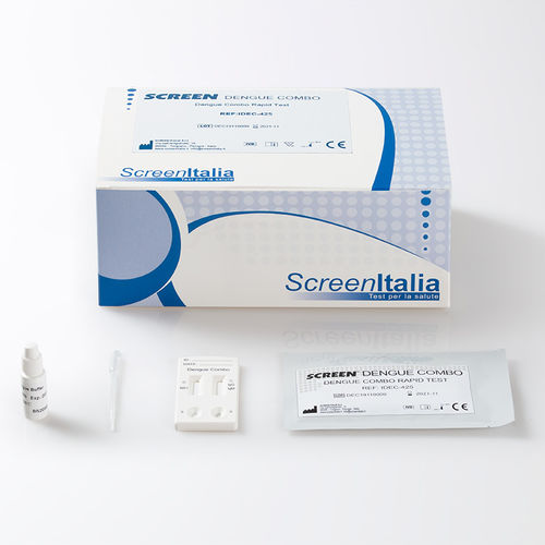 登革热快速诊断检测 - SC-0548-25 - SCREEN ITALIA - IgG免疫球蛋白G / 免疫球蛋白M / 血清