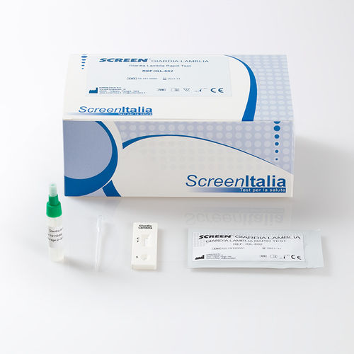贾第虫病快速诊断检测 - SC-0555-20 - SCREEN ITALIA - 肠兰伯氏鞭毛虫 / 粪便 / 免疫色谱法
