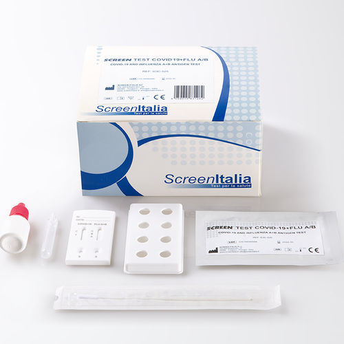 COVID-19新冠病毒快速诊断套装 - SC-1262-20 - SCREEN ITALIA - 用于流感 / SARS-COV-2 / 甲型流感