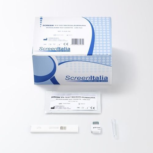 质量控制快速诊断检测 - SC-1330-20 - SCREEN ITALIA - 微量白蛋白 / 微白蛋白尿 / 尿液