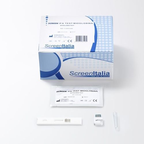 心肌梗死快速诊断检测 - SC-1484-20 - SCREEN ITALIA - 肌红蛋白 / 血液 / 免疫荧光