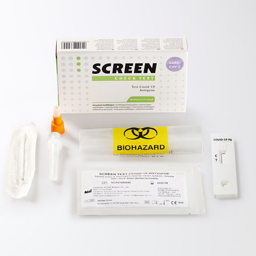 COVID-19新冠病毒快速诊断检测 - 983192143 - SCREEN ITALIA - A抗原 / SARS-COV-2 / 冠状病毒