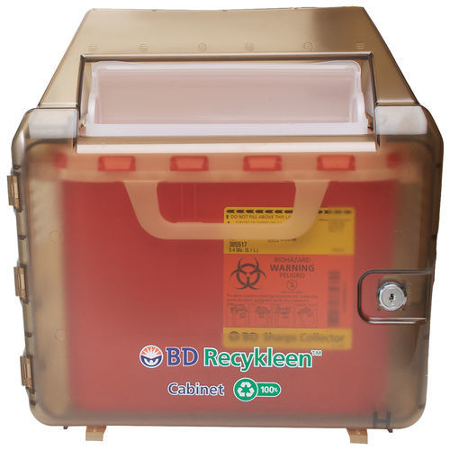 危险品柜 - Recykleen™ - BD - 垃圾桶 / 用于医院 / 塑料