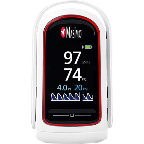 数字脉搏血氧仪 - MightySat® Rx - Masimo/麦斯莫医疗 - 紧凑型 / 医用 / 电池驱动