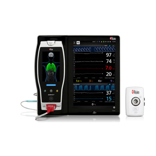 便携式病人监护仪 - ISA™ - Masimo/麦斯莫医疗 - 紧凑型 / 二氧化碳图 / 重症监护