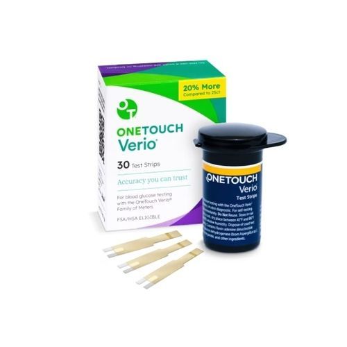 糖尿病试剂带 - OneTouch Verio® - Lifescan - 血糖 / 血液