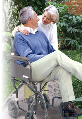 室内患者转运椅 - Airgo® Comfort-Plus Lightweight - AMG Medical - 户外 / 椅背可调