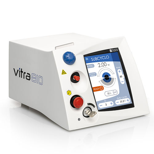 视网膜光凝术激光仪 - VITRA 810 - Quantel Medical - Ophthalmology - 经巩膜睫状体光凝术 / 经瞳孔热疗法 / 二极管
