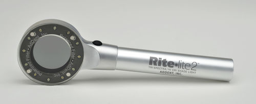 口腔医用检查灯 - Rite Lite 2 - AdDent, Inc.   - 牙科配色用 / LED / 便携式