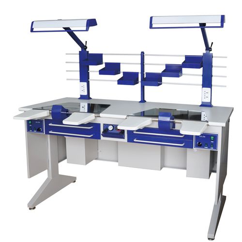 牙科实验室工作台 / 双 - AX-JT6 - Aixin Medical Equipment Co.,Ltd  