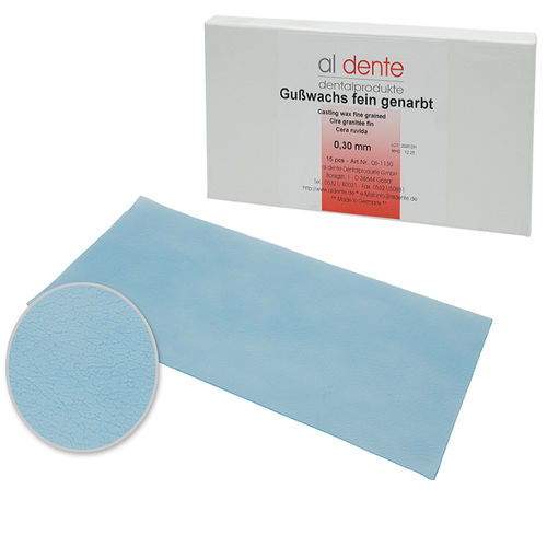 蜡牙科材料 - 06-13 serie - al dente Dentalprodukte GmbH   - 牙齿修复 / 流动式 / 模型制作