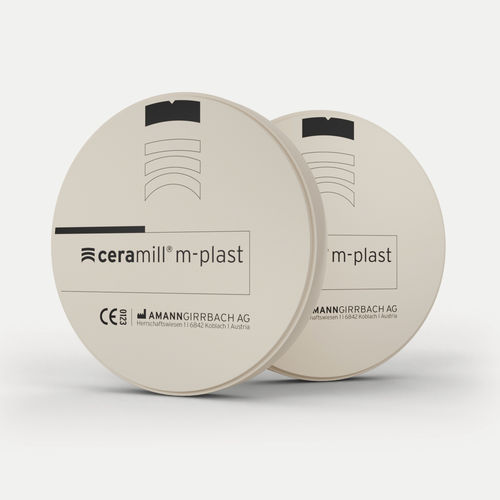 聚氨酯牙科材料 - Ceramill M-Plast - Amann Girrbach - 树脂材质 / CAD/CAM / 铣削