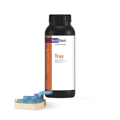 树脂材质牙科材料 - Tray - 3D Systems - 用于印模托盘 / 用于3D打印 / 生物相容性
