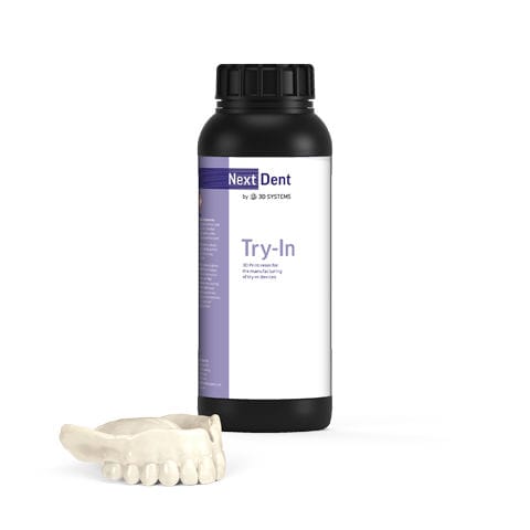 树脂材质牙科材料 - Try-In - 3D Systems - 用于3D打印 / 生物相容性