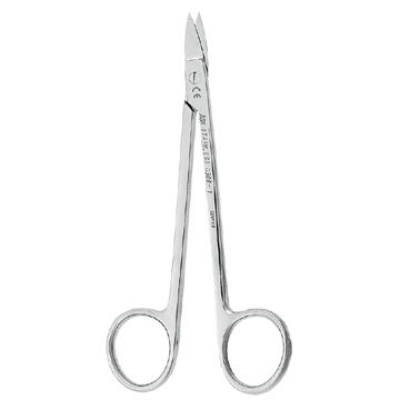 牙龈剪 - 0308-1 - ASA Dental - Quinby式 / 人用 / 直线型